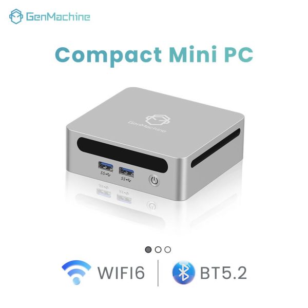 GenMachine Mini PC პორტები